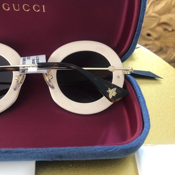 🔥 NEW Gucci Sunglasses GG0113S 002 🔥 - Picture 15 of 16